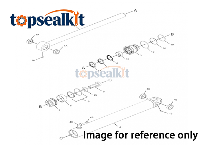 CAT 312E 2979143K Oil Seal Kit - Caterpillar Parts