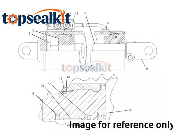 Hitachi EX100-5 General Oil Seal Kit 0310610