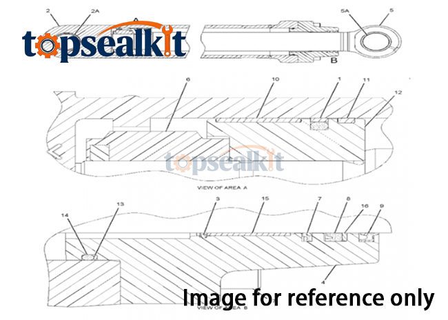 CAT 313B 1697843 Hydraulic Seal Group - Caterpillar Parts