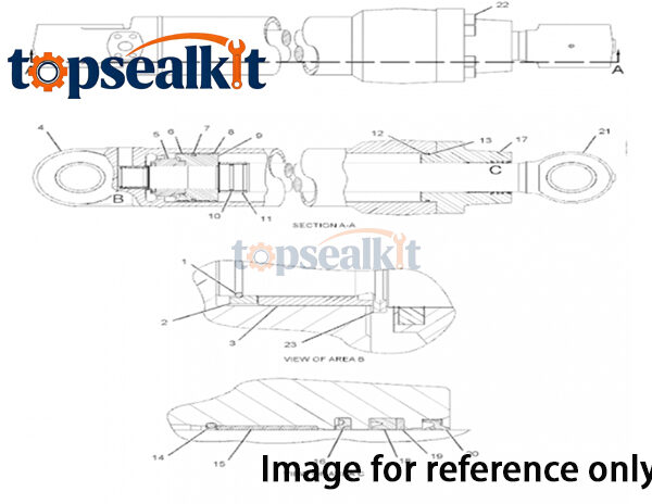 CAT 308D CR SB 1140751 Cylinder Seal Kit - Caterpillar Parts