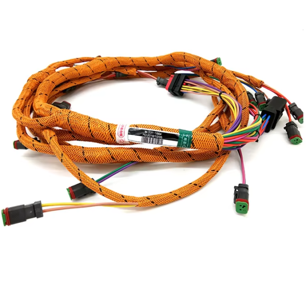 Original Excavator Parts, E365C Engine Main Outer Wiring Harness for CAT 267-8049 231-1664 251-0520 251-0521 267-8049 234-1183