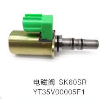 Solenoid Valve SK60SR YT35V00005F1 | Kobelco SK60SR Excavator Hydraulic Component