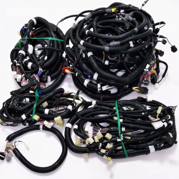 LS13E01196P1 LS13E01195P5 LS13E01197P2 LC  Widely Used engine excavator parts , Whole car wiring harness for SK460-8