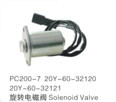 Rotation Solenoid Valve 20Y-60-32120 20Y-60-32121 for Komatsu PC200-7 Excavator Swing Control