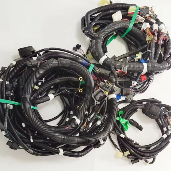 LQ14E01047P1 LC13E01562P5 YN13E02018P1  Widely Used engine excavator parts , SK200-10 Whole car wiring harness 200-10