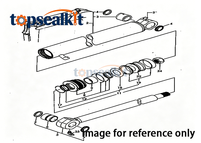 CAT 312 5I3047 Cylinder Seal - Caterpillar Parts