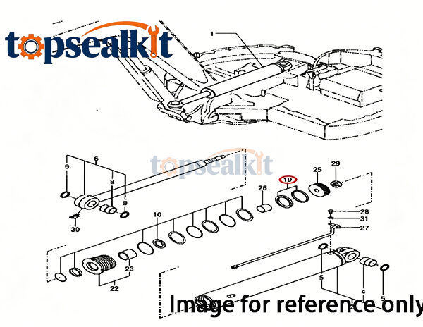 Kobelco SK100 Replacement Kits For Oil Seal Kit 2438U1131R100