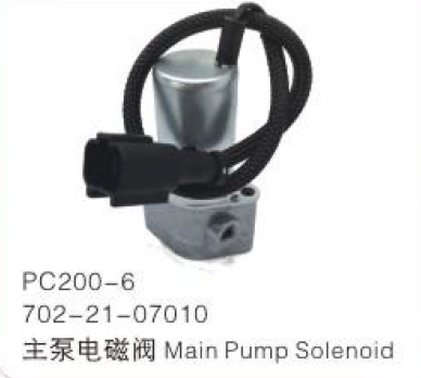 Main Pump Solenoid Valve PC200-6 702-21-07010 | Komatsu PC200 Hydraulic Part