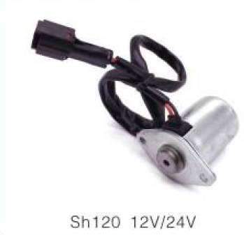 Main Pump Solenoid Valve SH120 12V/24V | Komatsu SH120 Excavator Hydraulic Part