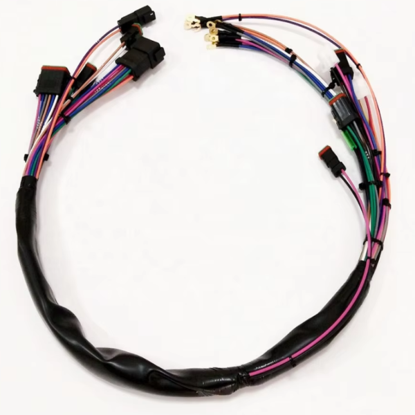 186-4624 excavator spare parts wire harness,console start switch for E330C