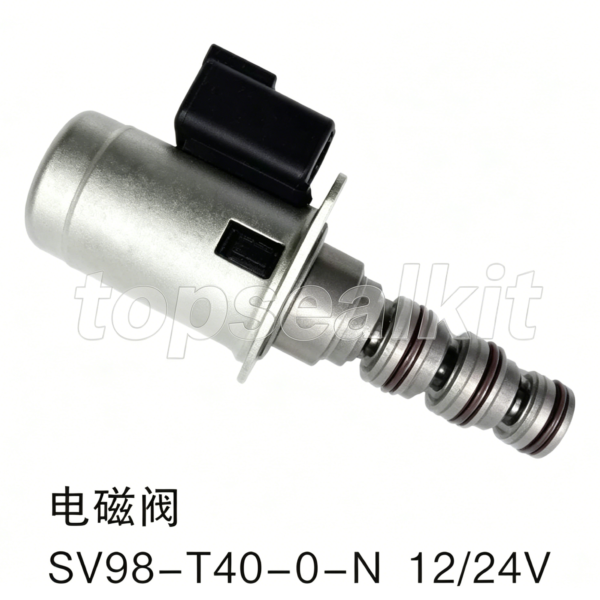 Solenoid Valve SV98 T40 0-N 12/24V Excavator Hydraulic Solenoid 3-Way Valve