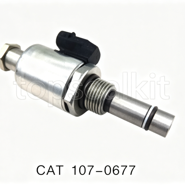 CAT 107-0677 Solenoid Valve | Caterpillar Excavator Hydraulic Valve Replacement