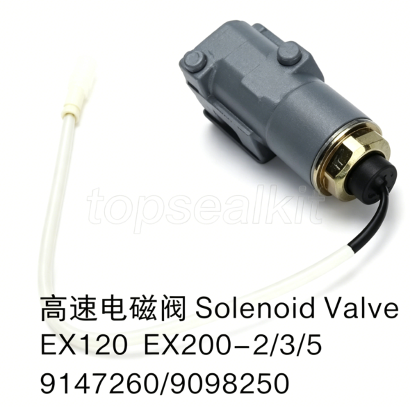 High Speed Solenoid Valve EX120 EX200-2 EX200-5 9147260 908250 | Hitachi Parts