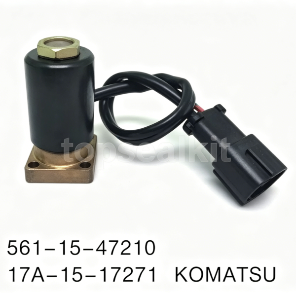 561-15-47210 17A-15-17271 Komatsu Solenoid Valve | Excavator Hydraulic Control