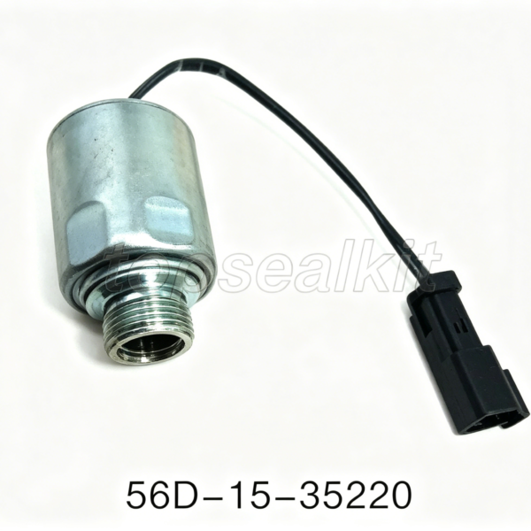 56D-15-35220 Solenoid Valve | Komatsu Excavator Hydraulic Pilot Valve