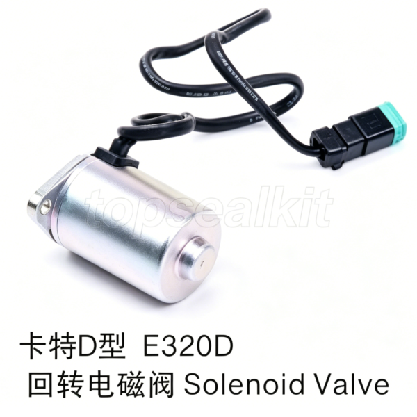 CAT E320D D-Type Rotary Solenoid Valve | Caterpillar Excavator Hydraulic Parts