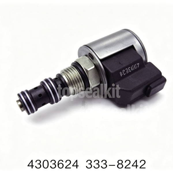 4303624 333-8242 Solenoid Valve Caterpillar CAT Excavator Hydraulic Part
