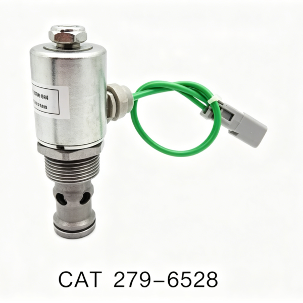 Caterpillar 279-6528 Solenoid Valve | CAT Excavator Hydraulic Control OEM