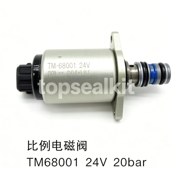 Proportional Solenoid Valve TM68001 24V 20bar Precision Flow Control