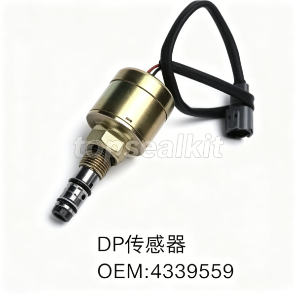 DP Sensor OEM 4339559 | Excavator Hydraulic Differential Pressure Sensor