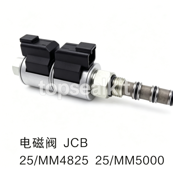JCB 25/MM4825 25/MM5000 Solenoid Valve | Excavator Hydraulic Control Valve