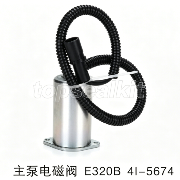 E320B 41-5674 Main Pump Solenoid Valve Caterpillar CAT Excavator Hydraulic Part