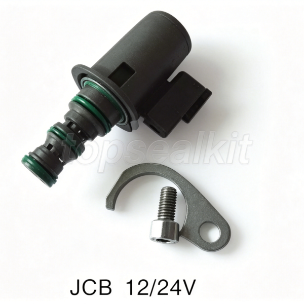 JCB 12V 24V Solenoid Valve Excavator Compact Loader Hydraulic Control Part