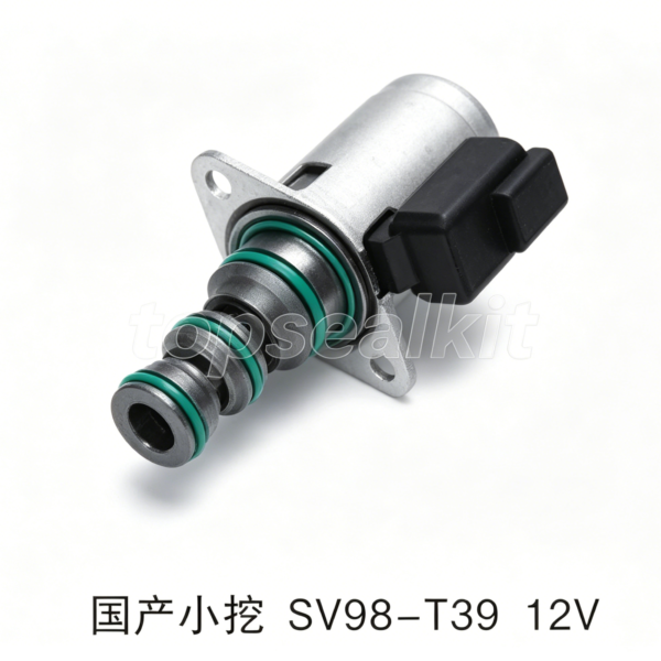 SV98-T39 12V Solenoid Valve Domestic Mini Excavator Hydraulic Control Part