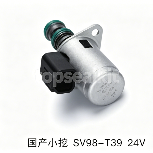 SV98-T39 24V Solenoid Valve Domestic Mini Excavator Hydraulic Control Part