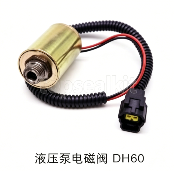 DH60 Hydraulic Pump Solenoid Valve | Excavator Hydraulic System Replacement