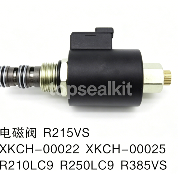 Solenoid Valve R215VS XKCH-00022 XKCH-00025 R210LC9 R250LC9 R385VS