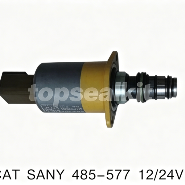 CAT SANY 485577 12V 24V Solenoid Valve | Caterpillar Sany Excavator Hydraulic Part