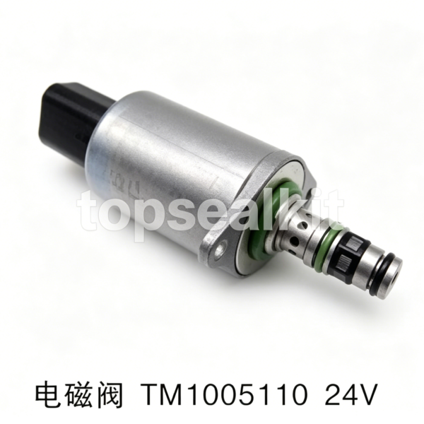 Solenoid Valve TM1005110 24V Excavator Hydraulic Directional Solenoid Valve