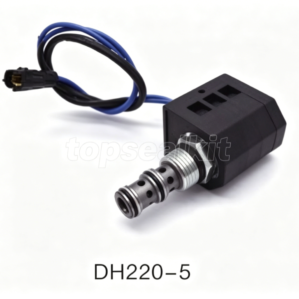 Doosan DH220-5 4305724 Solenoid Valve | DH220 Excavator Hydraulic Part