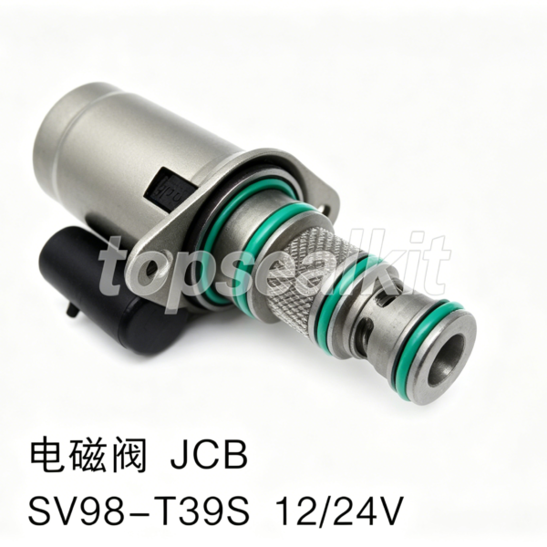 JCB SV98-T39S Solenoid Valve 12/24V | Excavator Hydraulic Control Valve
