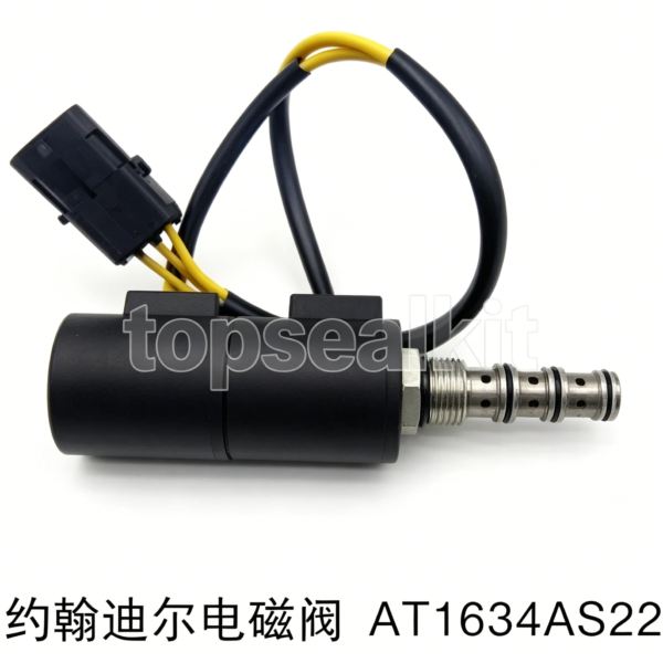 John Deere Solenoid Valve AT1634AS22 Excavator and Loader Hydraulic Parts