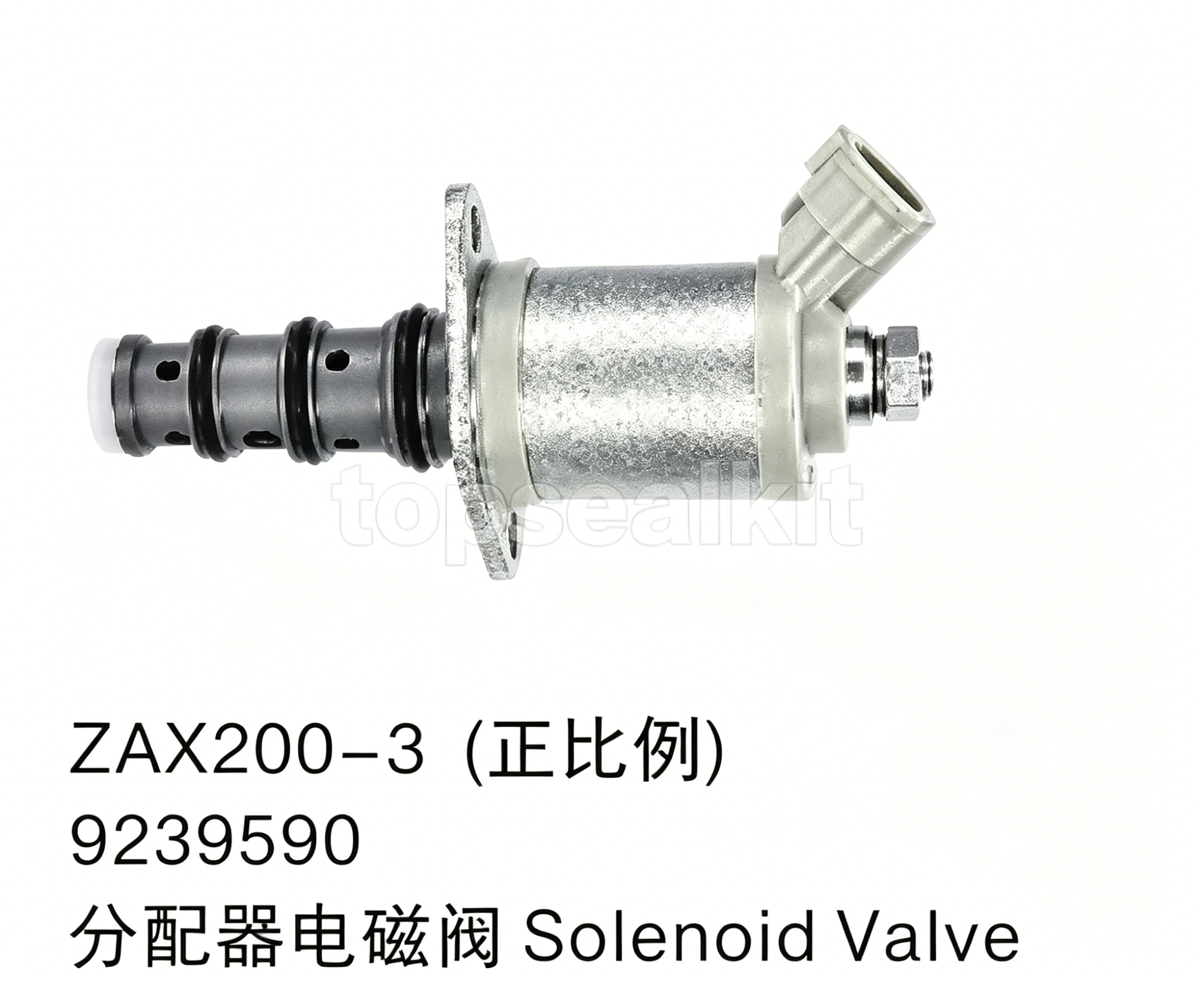 ZAX200-3 Positive Proportional 9239590 Distributor Solenoid Valve Hitachi