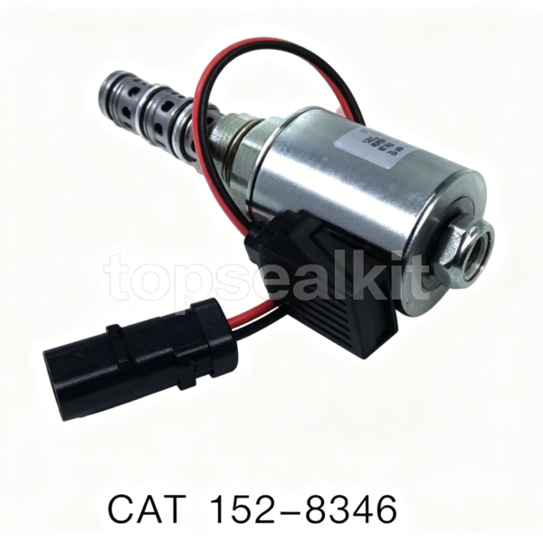 Caterpillar 152-8346 Solenoid Valve | CAT Excavator Hydraulic Component OEM