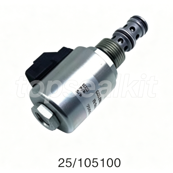 25/105100 Solenoid Valve | JCB Excavator Hydraulic Control Valve 12/24V