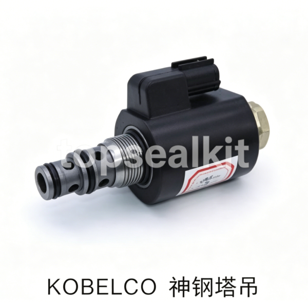 KOBELCO Tower Crane Solenoid Valve | Excavator Hydraulic Control Valve OEM