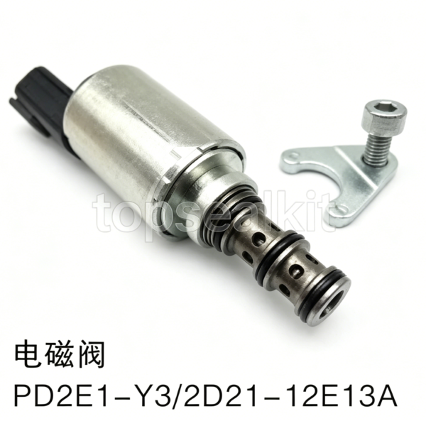 PD2E1-Y3/2D21-12E13A Solenoid Valve 12V | Excavator Hydraulic Pilot Valve