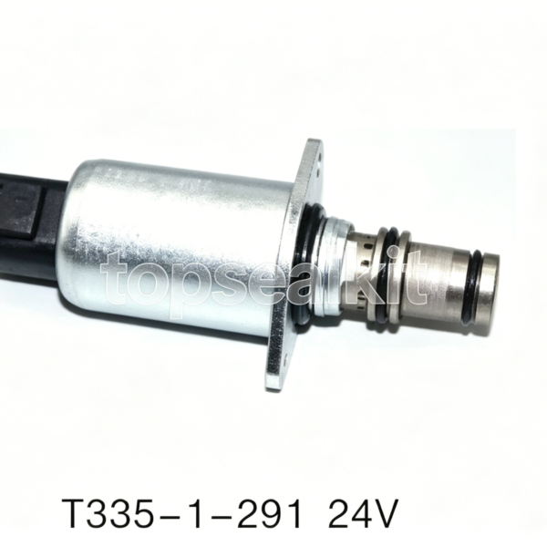 T335 1 291 24V Solenoid Valve | Sany XCMG Excavator Hydraulic Control Component