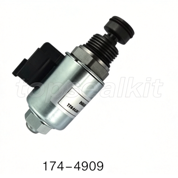 Caterpillar 174-4909 Solenoid Valve | CAT Excavator Hydraulic Valve OEM Part