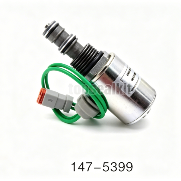 Caterpillar 147-5399 Solenoid Valve | CAT Excavator Hydraulic Part OEM