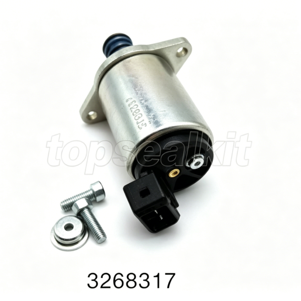 3268317 Hydraulic Solenoid Valve Excavator Parts Direct Replacement