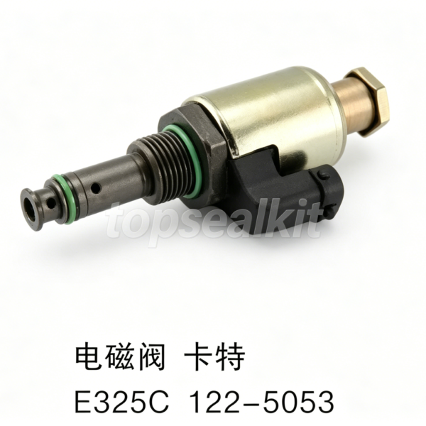 CAT E325C Solenoid Valve 122-5053 | Caterpillar Excavator Hydraulic Control