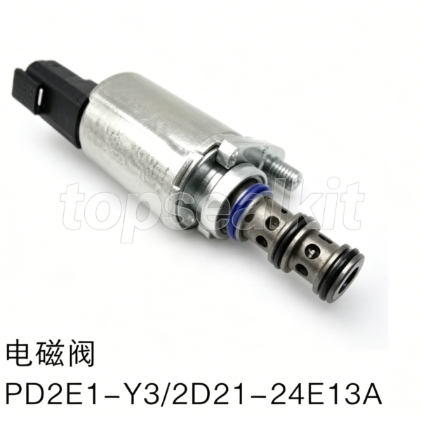 PD2E1-Y3/2D21-24E13A Solenoid Valve 24V | Excavator Hydraulic Pilot Control Valve