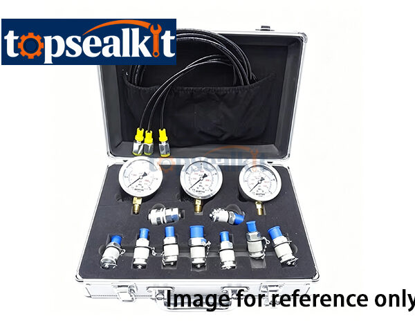 Excavator Hydraulic Pump Distributor Parts Hydraulic Pressure Gauge Group Diagnostic test Kit