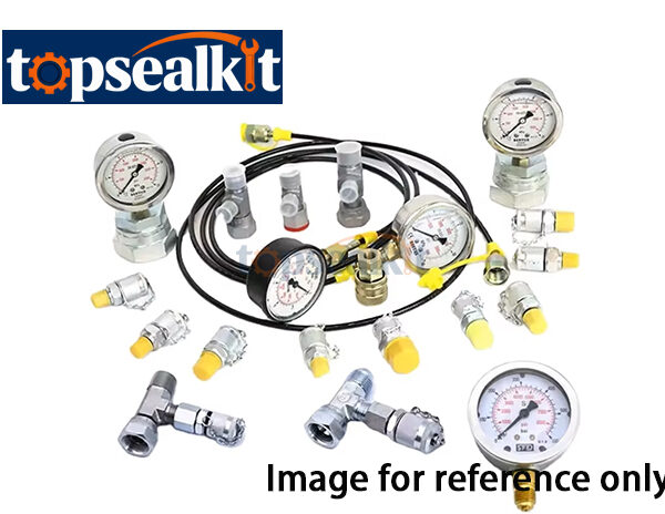 Group Measurements Tools 100/250/400/600 Bars  Hydraulic Pressure Gauge for Excavator