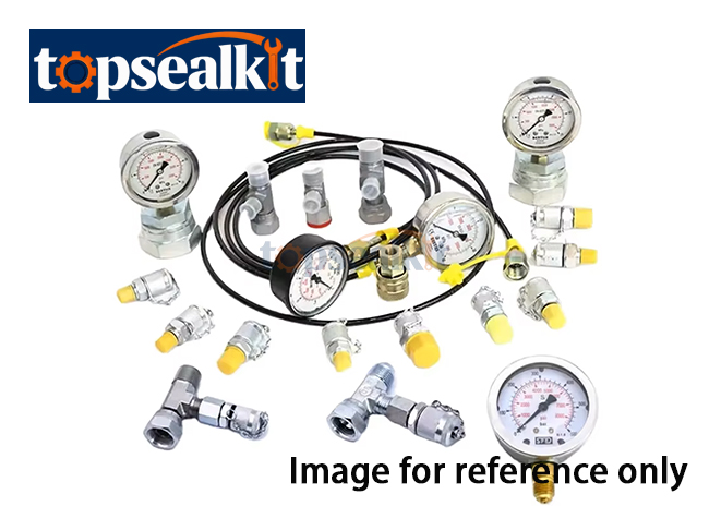 Group Measurements Tools 100/250/400/600 Bars Hydraulic Pressure Gauge for Excavator